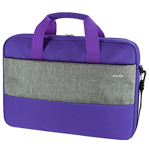 e-Vitta Master maletines para portátil 40,6 cm (16") Maletín Gris, Púrpura - Funda (Maletín, 40,6 cm (16"), Tirante para Hombro, 546 g, Gris, Púrpura)