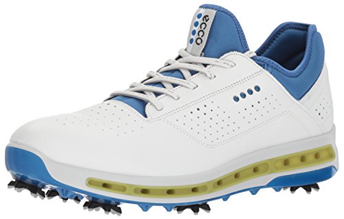 ECCO Men's Cool, Zapatillas de Golf Hombre, Blanco (Blanco 59020), 44.5/45 EU