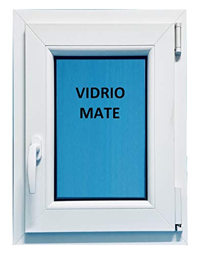 ECO-BLU Ventana PVC Oscilobatiente Mate Derecha, blanco, 600x800 mm