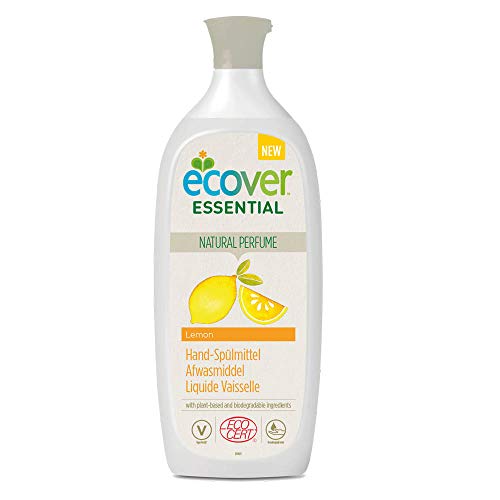 Ecover - Líquido para vajilla con aroma a limón | origen natural ecológico y respetuoso con la piel | Certificado ecológico Ecocert | 500 ml