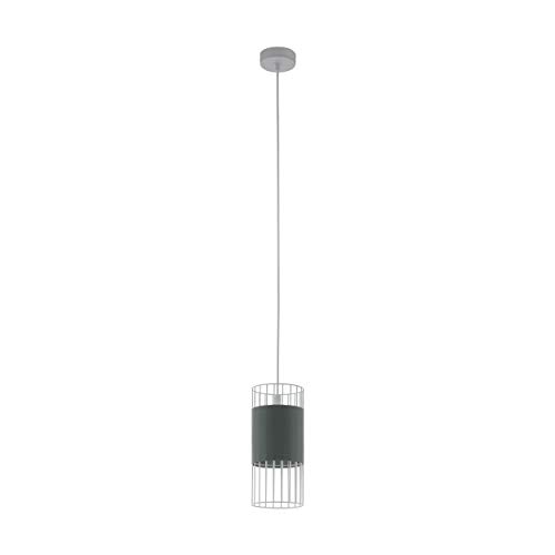 EGLO Nordbega - Lámpara de techo, acero, 60 W, color blanco