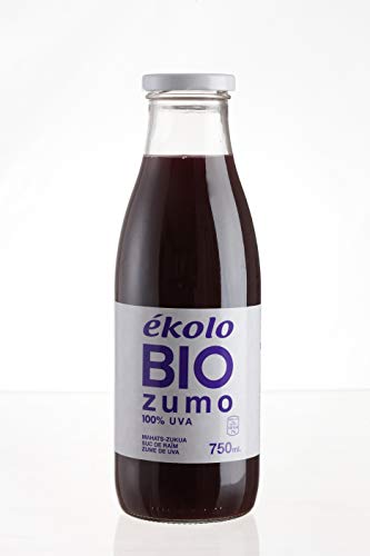 Ekolo  Zumo De Uva Ecológico, 100% Exprimido, 6 Botellas * 750Ml   4500 ml