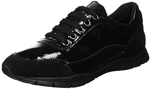 Geox D Sukie B, Zapatillas Mujer, (Black C9999), 39 EU