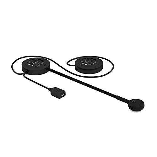 Jackallo Auriculares para Casco de Moto MH02, Auriculares para Casco de Moto MH02 Auriculares Bluetooth para Casco Walkie Talkie inalámbrico