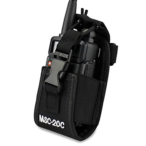 KEESIN De múltiples funciones del sostenedor de la bolsa del teléfono para el GPS radio de dos vías walkie talkie pistolera (20C)