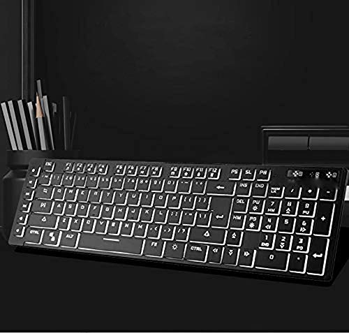 KSW_KKW Teclado USB for Juegos con Cable for Jugadores Mac Windows PS4 Xbox One/X/S