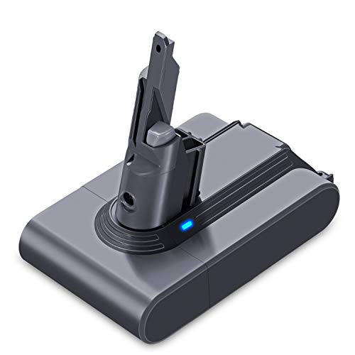 KUNLUN - Batería de ion de litio (21,6 V, 4,0 Ah, compatible con Dyson V7 para aspiradora Dyson V7 Animal Absolute Motorhead Pro Dyson, batería de iones de litio) KUNLUN - Batería de ion de litio (21,6 V, 4,0 Ah, compatible con Dyson V7 para aspiradora Dyson V7 Animal Absolute Motorhead Pro Dyson, batería de iones de litio)