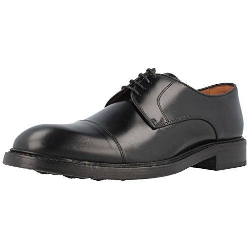 Lottusse L6723, Zapatos Derby para Hombre, Negro (Jocker Pelar Negro), 43.5 EU