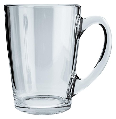 Luminarc ARC E9241 New Morning - Juego de 6 tazas de café (320 ml, cristal), transparente