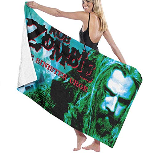 Mengghy Toalla de playa unisex Rob Zombie The Sinister Urge