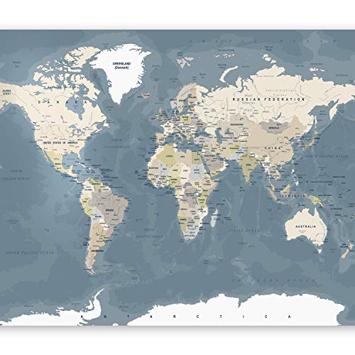 murando Fotomurales Mapamundi 400x280 cm XXL Papel pintado tejido no tejido Decoración de Pared decorativos Murales moderna de Diseno Fotográfico Mapa del mundo k-B-0063-a-a murando Fotomurales Mapamundi 400x280 cm XXL Papel pintado tejido no tejido Decoración de Pared decorativos Murales moderna de Diseno Fotográfico Mapa del mundo k-B-0063-a-a