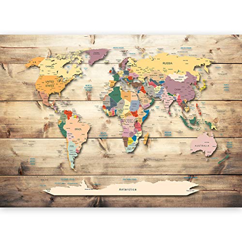 murando - Ilusion Optica 3D 210x150 cm - Fotomural Poster Finestra - Fotomurales Papel pintado - Quadro Mapa Mundi Mapa del Mundi Continente murando - Ilusion Optica 3D 210x150 cm - Fotomural Poster Finestra - Fotomurales Papel pintado - Quadro Mapa Mundi Mapa del Mundi Continente