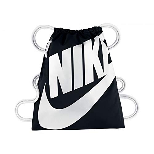 Nike BA5351, Mochila Unisex, Multicolor (blanco / negro), Talla Única (13l)
