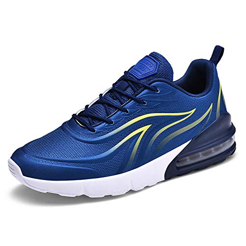 Nuevos Zapatos de Hombre de Gran Tama?o con amortiguaci¨®n de Aire de Moda Tendencia Transpirable Comodidad Casual Fitness Senderismo al Aire Libre @ Blue_44 Nuevos Zapatos de Hombre de Gran Tama?o con amortiguaci¨®n de Aire de Moda Tendencia Transpirable Comodidad Casual Fitness Senderismo al Aire Libre @ Blue_44