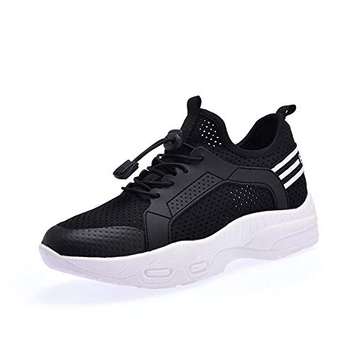 Nuevos Zapatos de TAC¨®n Alto, Zapatos Casuales Transpirables Vers¨¢Tiles, Fondo Grueso, Elegante y c¨®Modo Resistente al Desgaste @ Black_38 Nuevos Zapatos de TAC¨®n Alto, Zapatos Casuales Transpirables Vers¨¢Tiles, Fondo Grueso, Elegante y c¨®Modo Resistente al Desgaste @ Black_38