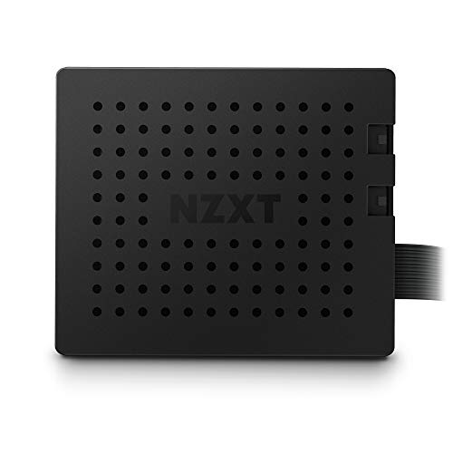 Nzxt RGB & Fan Controller - AC-2RGBC-B1 - Dos Canales de iluminación RGB - Tres Canales de Ventilador Digital - Alimentado por el Software CAM V4 - Montaje Magent/Velcro - Negro