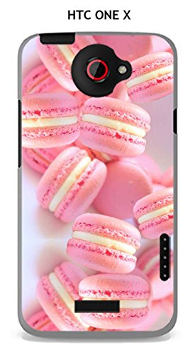 Onozo Carcasa HTC One X Design Macarons Roses