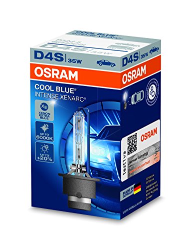 OSRAM XENARC COOL BLUE INTENSE D4S HID, lámpara de xenón, lámpara de descarga, 66440CBI, estuche (1 unidad)