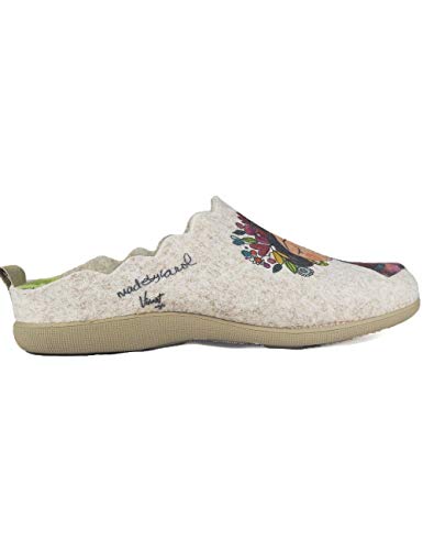 Pantuflas Zapatillas de Estar en casa para Mujer Invierno Vivant 192571 Beig - Color - Beige, Talla - 38 Pantuflas Zapatillas de Estar en casa para Mujer Invierno Vivant 192571 Beig - Color - Beige, Talla - 38