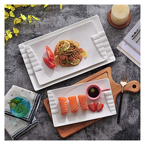 Plato de cena 8 '' 10 '' 12 '' Piano en relieve Cena de cerámica plato de porcelana rectángulo for servir comida de vajilla for el hogar bar cafetería restaurante Cubertería, Vajilla y Cristalería Plato de cena 8 '' 10 '' 12 '' Piano en relieve Cena de cerámica plato de porcelana rectángulo for servir comida de vajilla for el hogar bar cafetería restaurante Cubertería, Vajilla y Cristalería