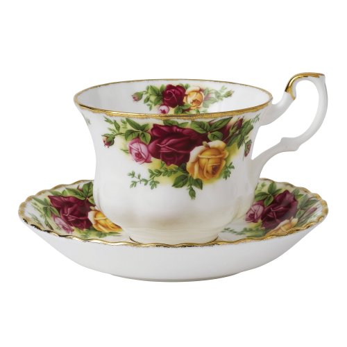 Royal Albert 15210406-Taza de té, Color Multicolor, Porcelana, 2 Unidades