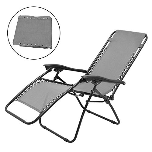 ruist-eu Silla Tumbona Reemplazo Cubierta de Tela Transpirable Anti-envejecimiento Durable Fácil de Limpiar Reclinable Paño para Jardín Playa ruist-eu Silla Tumbona Reemplazo Cubierta de Tela Transpirable Anti-envejecimiento Durable Fácil de Limpiar Reclinable Paño para Jardín Playa
