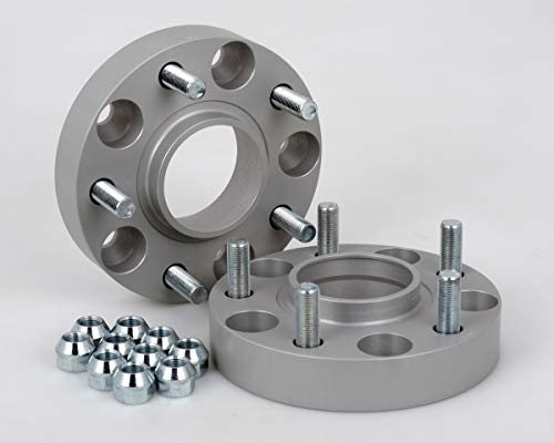 Separadores de acoplamiento de aluminio, 2 unidades (30 mm por disco/60 mm por eje), incluye Con certificado TÜV.