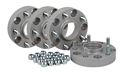 Separadores de acoplamiento de aluminio, 4 unidades (25 mm por disco/50 mm por eje), incluye Con certificado TÜV.
