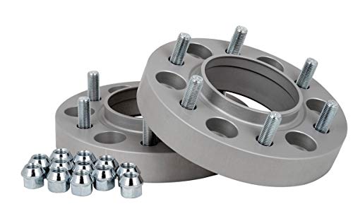 Separadores de ruedas de aluminio, 2 unidades (30 mm por disco, 60 mm por eje), incluye certificado TÜV