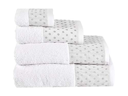 Set 2 Toallas Luna Lavabo Gris 500GR Set 2 Toallas Luna Lavabo Gris 500GR