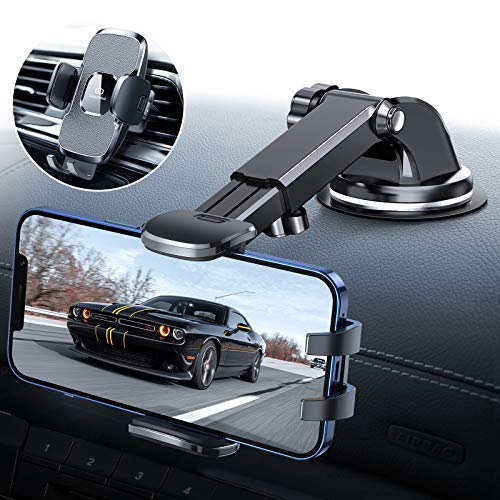 Soporte de teléfono móvil para Coche con Ventosa y ventilación 2020, Soporte Giratorio 360°, para iPhone 12 12Pro SE 11 11Pro, Samsung S20 S10, Huawei, Xiaomi, etc. Soporte de teléfono móvil para Coche con Ventosa y ventilación 2020, Soporte Giratorio 360°, para iPhone 12 12Pro SE 11 11Pro, Samsung S20 S10, Huawei, Xiaomi, etc.