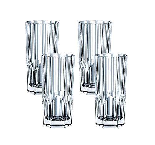 Spiegelau & Nachtmann, Aspen 0092127-0 - Juego de 4 vasos altos (cristal, 309 ml)