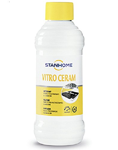 Stanhome Vitro Ceram, Limpiador Placas de Vitrocerámica e Inducción. 250 ML