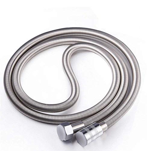 STARBATH Manguera de Ducha de Acero Inoxidable Flexo Ducha 2,5M, Cromo STARBATH Manguera de Ducha de Acero Inoxidable Flexo Ducha 2,5M, Cromo