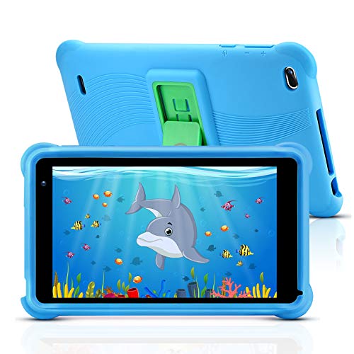 Tablet qunyiCO Android 10.0 GO, para niños, 7 Pulgadas 32GB Cámara WiFi 2GB RAM Pantalla táctil HD 1024 * 600 Funda a Prueba de niños Control Parental Aprendizaje Google Certified Playstore (Azul) Tablet qunyiCO Android 10.0 GO, para niños, 7 Pulgadas 32GB Cámara WiFi 2GB RAM Pantalla táctil HD 1024 * 600 Funda a Prueba de niños Control Parental Aprendizaje Google Certified Playstore (Azul)