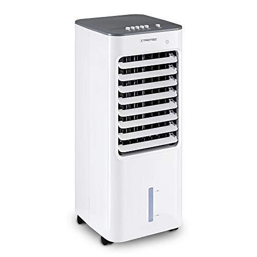 TROTEC Climatizador Enfriador de Aire portátil PAE 21, 3 en 1: Refrigeración, Ventilación y Humidificación, 50 W, Silencioso, Air Cooler