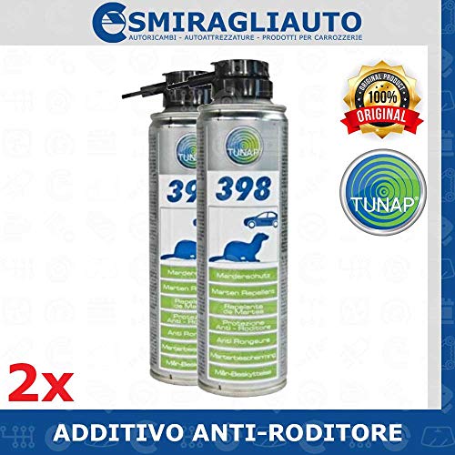 Tunap 398 - Repelente adhesivo anti roedores, resistente al agua, 2 unidades