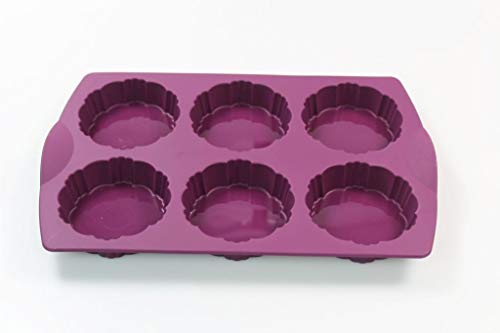 Tupperware Molde de silicona para tartas, color lila