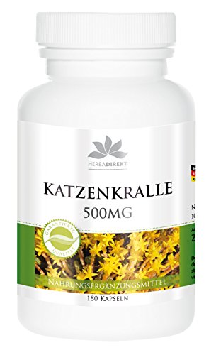Uña de Gato 500mg – Uncaria tomentosa (Cat's Claw) – Vegano – 180 cápsulas Uña de Gato 500mg – Uncaria tomentosa (Cat's Claw) – Vegano – 180 cápsulas