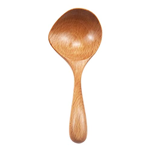 UPKOCH Cuchara de madera para sopa de arroz, vajilla de catering, cuchara para restaurante en casa