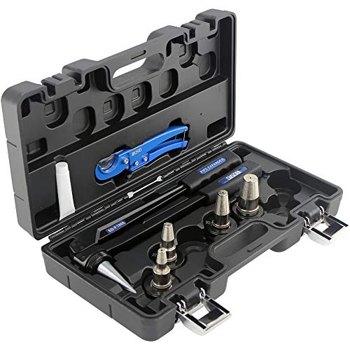 Uponor PEX - Kit de herramientas de expansión para tuberías de 16, 20, 25, 32 mm, para conexión de agua y radiadores