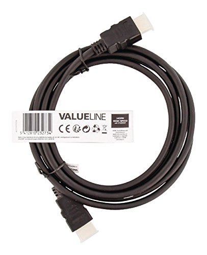 Valueline - Cable Hdmi Ethernet De Alta Velocidad –2.00 M En Color Negro