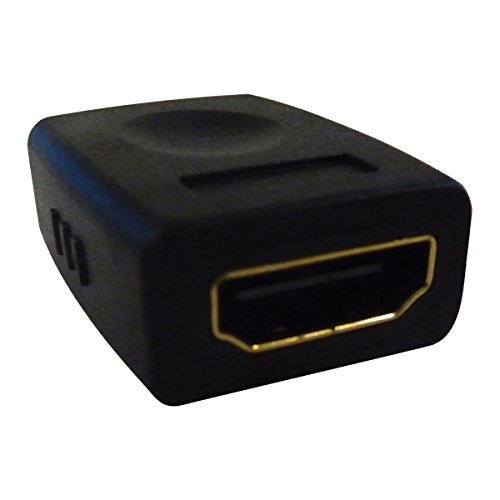 Valueline VC-007G adaptador de cable HDMI A (F) Negro - Adaptador para cable (HDMI A (F), HDMI A (F), Female connector/Female connector, Negro)