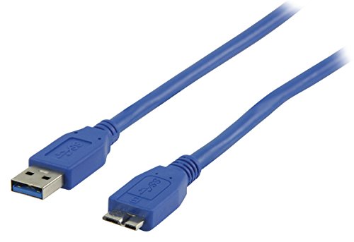 Valueline VLCP61500L50 - Cable USB 3.0 - Tipo A Macho a Tipo micro-B Macho - 5m