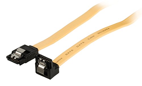 Valueline VLCP73255Y05 Cable de SATA - Cable SATA (7 cm, 2 cm, 16 cm, Negro, Amarillo)