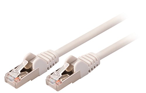 Valueline VLCP85121E015 - Cable de Red (0,15 m, Cat5e, SF/UTP (S-FTP), RJ-45, RJ-45, Gris)
