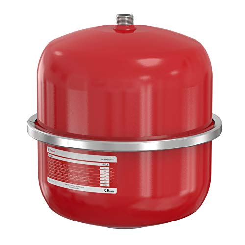 Vaso de expansión Flamco Flexcon rojo 12 litros 0,5 bar precarga presión máxima de trabajo 3 bar 26125