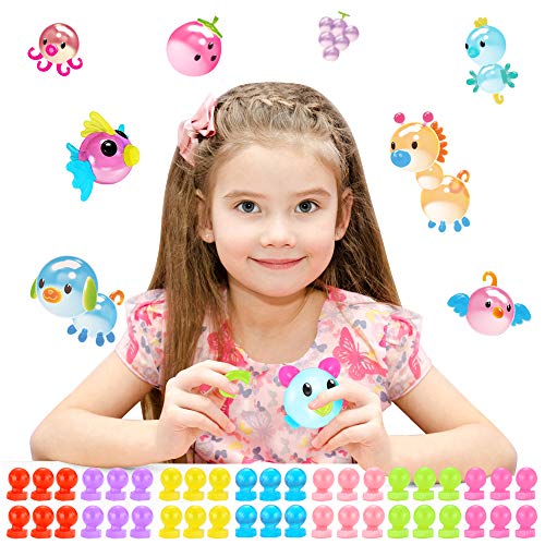 VATOS Juguete para niñas de 3, 4, 5, 6, 7, 8 y 9 años de edad, con burbujas adhesivas, juego creativo para manualidades (sólo globos de burbujas).