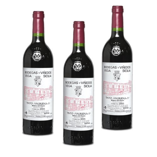 Vega Sicilia Valbuena 5º - Vino Tinto - 3 Botellas