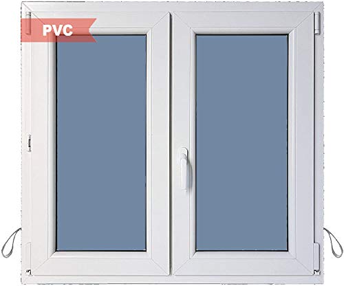 Ventana PVC Practicable Oscilobatiente 2 hojas 1200 ancho x 1000 alto